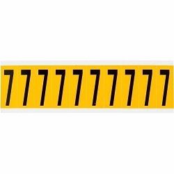 Brady 1534-7 Number Label