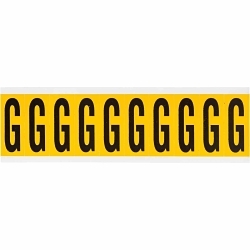 Brady 1534-G Letter Label