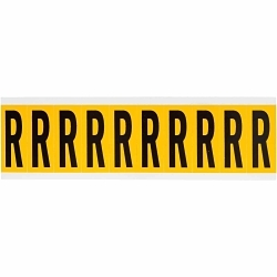 Brady 1534-R Letter Label