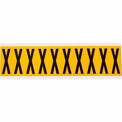 Brady 1534-X Letter Label