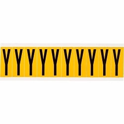 Brady 1534-Y Letter Label