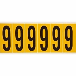 Brady 1550-9 Number Label