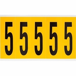 Brady 1560-5 Number Label