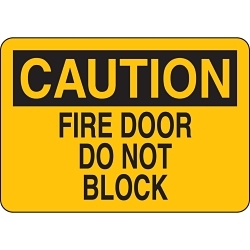 Brady 41074 Door Sign