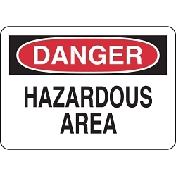 Brady 85493 Chemical and Hazardous Material Sign