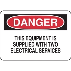 Brady 88183 Machine and Operational Sign