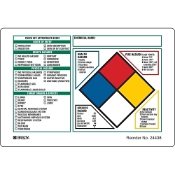 Brady 24438LS Label