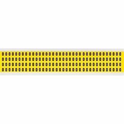 Brady 3400-0 Number Label