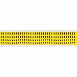 Brady 3400-5 Number Label