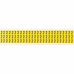 Brady 3410-2 Number Label