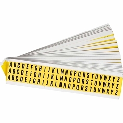 Brady 3410-LTRKIT Letter Label Kit