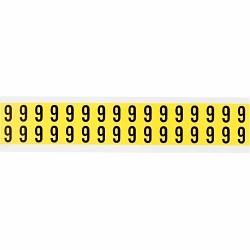 Brady 3420-9 Number Label