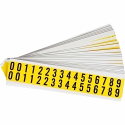 Brady 3420-#KIT Number Label Kit