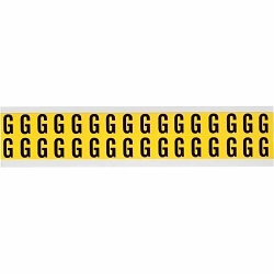Brady 3420-G Letter Label