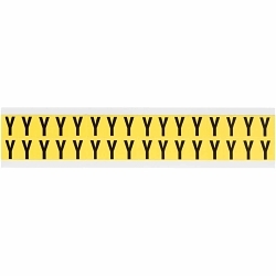 Brady 3420-Y Letter Label