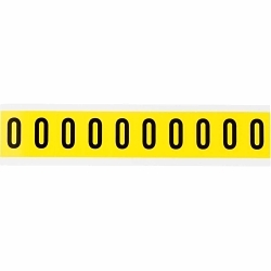 Brady 3430-0 Number Label