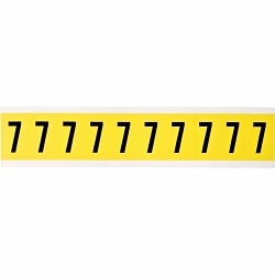 Brady 3430-7 Number Label