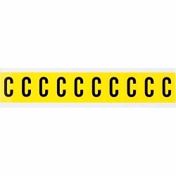 Brady 3430-C Letter Label