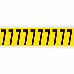 Brady 3440-7 Number Label