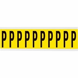 Brady 3440-P Letter Label