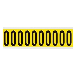 Brady 3440-0 Number Label