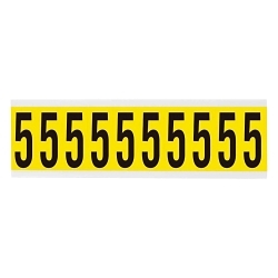 Brady 3440-5 Number Label