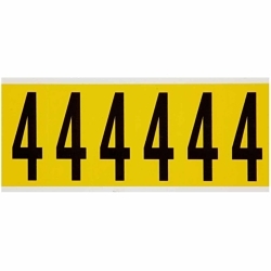 Brady 3450-4 Number Label