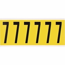 Brady 3450-7 Number Label