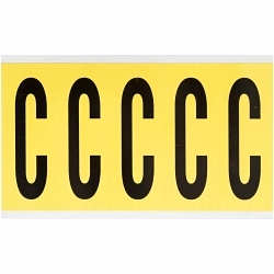 Brady 3460-C Letter Label