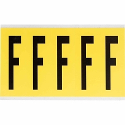 Brady 3460-F Letter Label