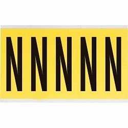 Brady 3460-N Letter Label