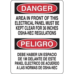 Brady 90543 Danger Safety Sign