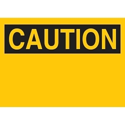 Brady 47002 Blank Sign
