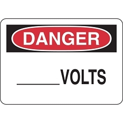 Brady 84927 Electrical Hazard Sign