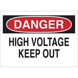 Brady 84083 Admittance Sign
