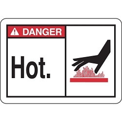 Brady 46643 Danger Safety Sign