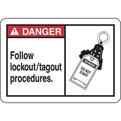 Brady 83902 ANSI Safety Sign