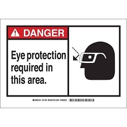 Brady 83913 Safety Sign