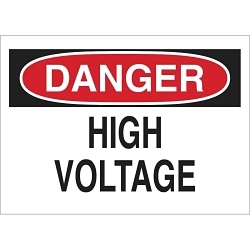 Brady 84876 Electrical Hazard Sign