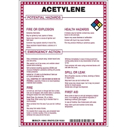Brady 48842 Hazardous Material Sign