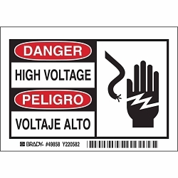 Brady 49858 Safety Sign