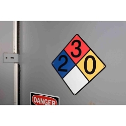 Brady 50053 NFPA Placard System Kit