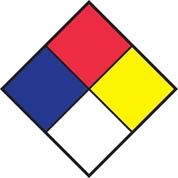 Brady 58274 NFPA Placard
