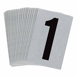 Brady 5900-1 Number Label