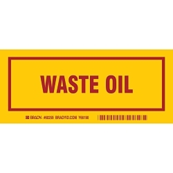 Brady 60259 Hazardous Waste Label