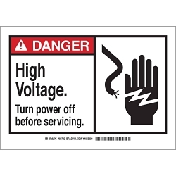 Brady 49837 Electrical Safety Label