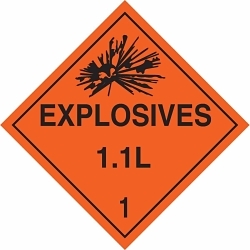 Brady 63308 DOT Vehicle Placard