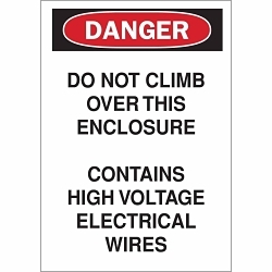 Brady 70402 Electrical Hazard Sign