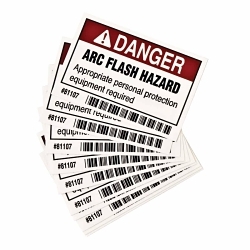 Brady 81107 Arc Flash Protection Label