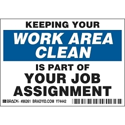 Brady 86261 Safety Label